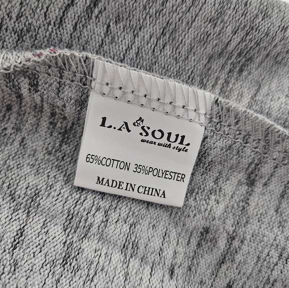 Bicycle Print Hoodie by LA Soul - Picture 7 of 8